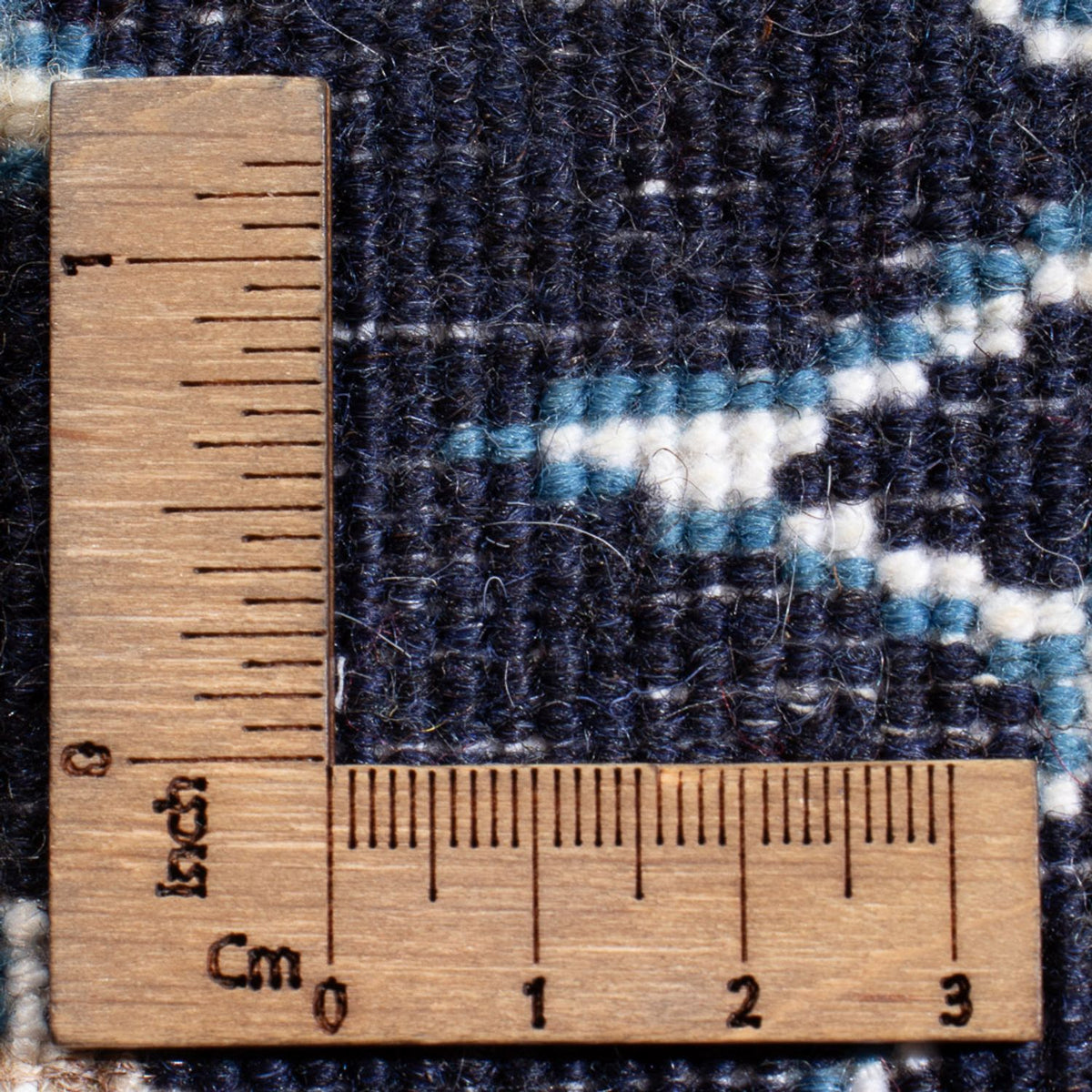 Persisk tæppe - Nain - Royal - 90 x 60 cm - mørkeblå