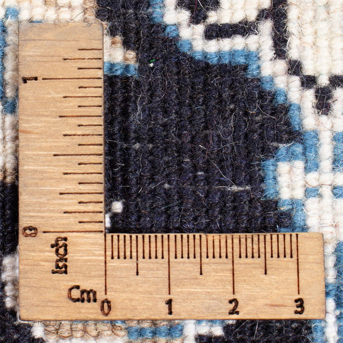 Persisk tæppe - Nain - Royal - 90 x 60 cm - mørkeblå