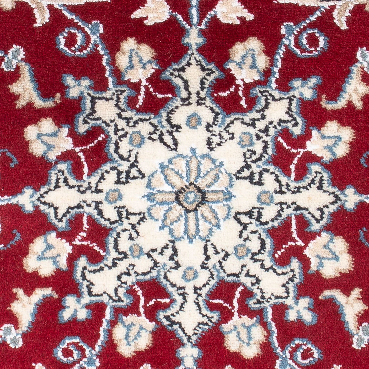 Persisk tæppe - Nain - Royal - 90 x 60 cm - rød