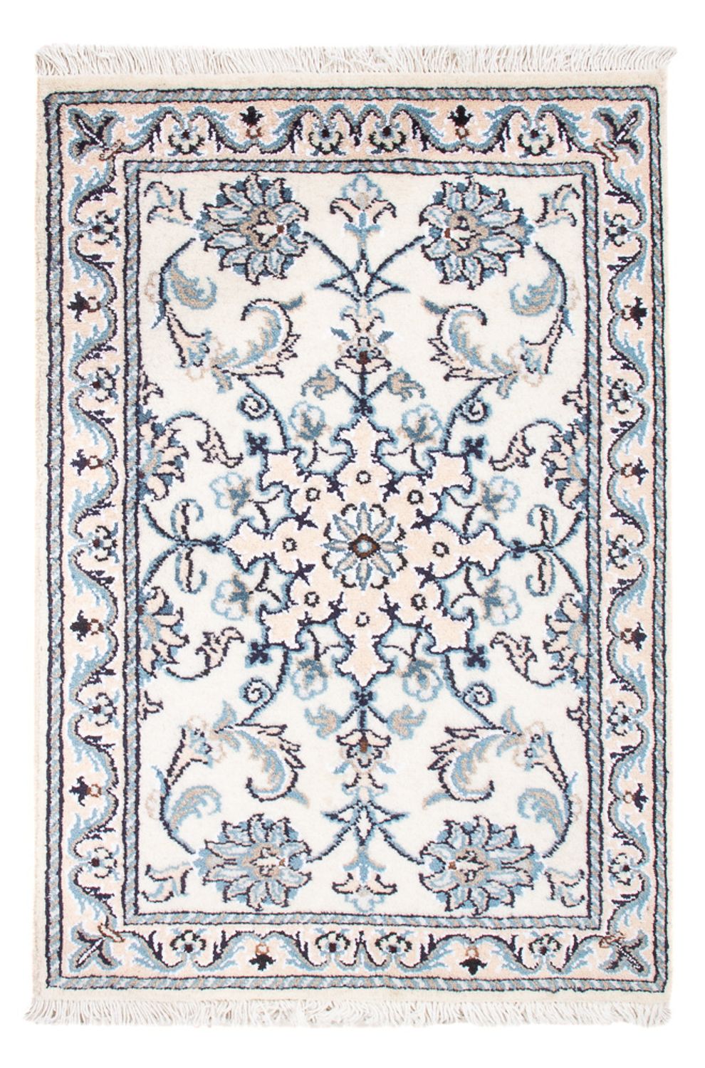 Persisk tæppe - Nain - Royal - 90 x 60 cm - creme