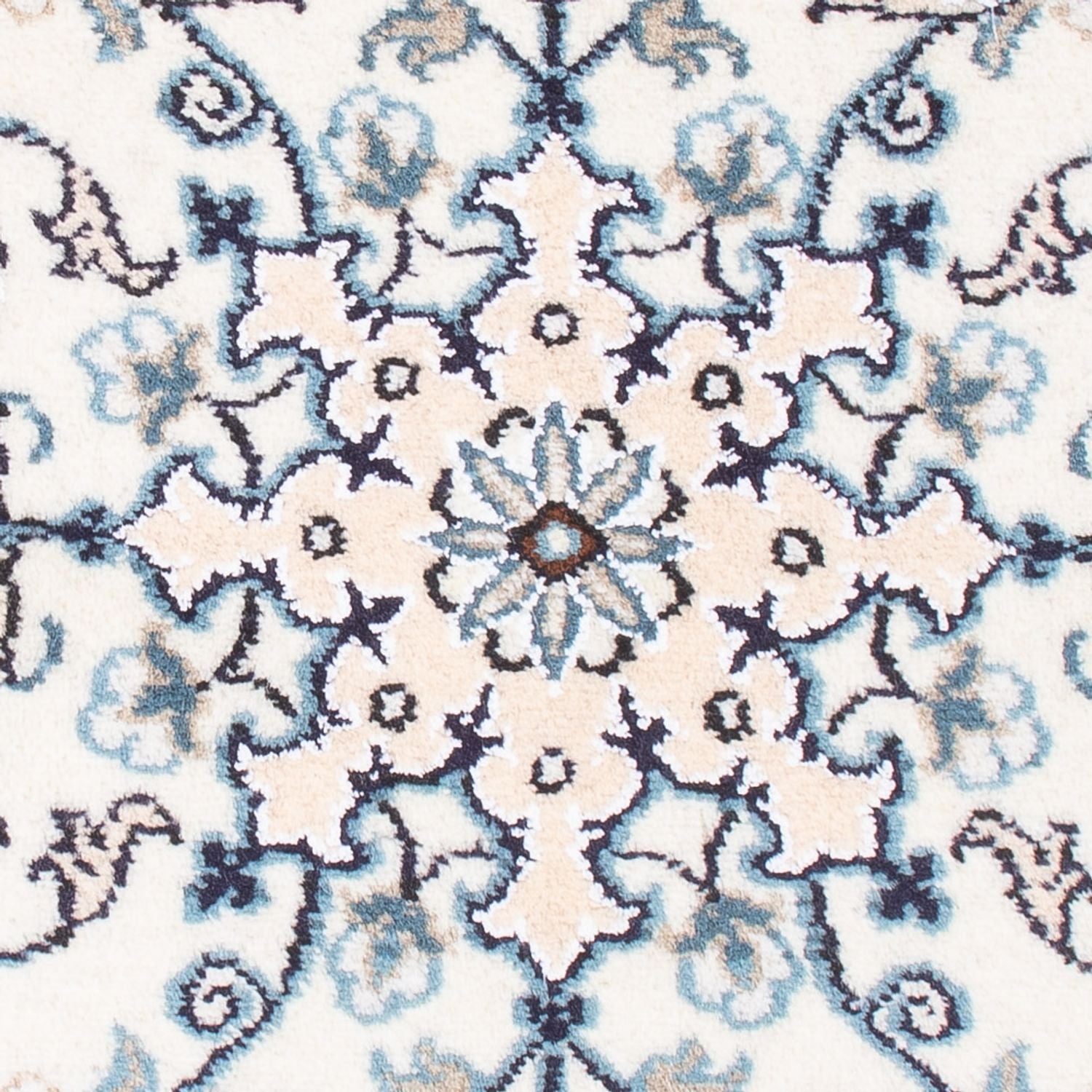 Persisk tæppe - Nain - Royal - 90 x 60 cm - creme