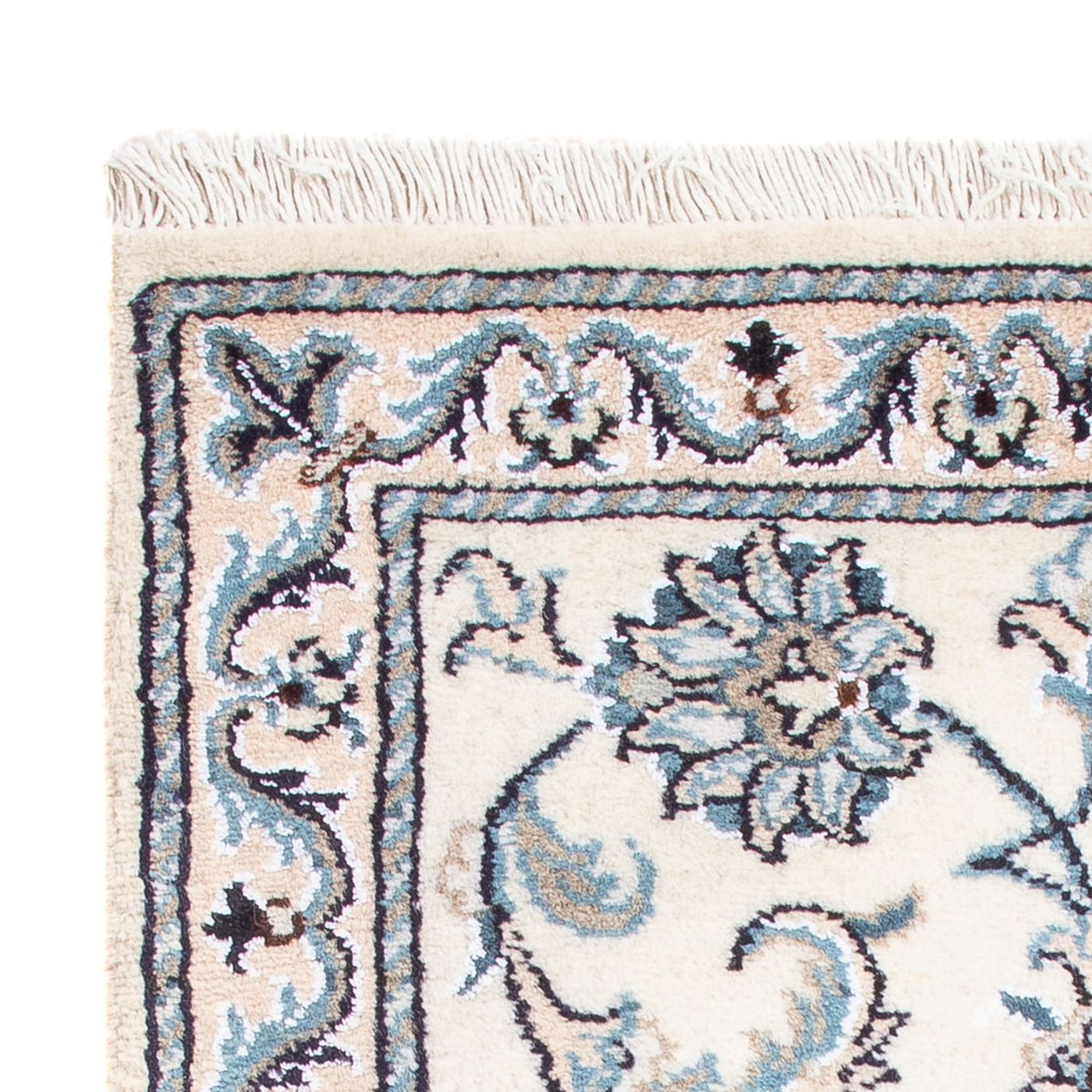 Persisk tæppe - Nain - Royal - 90 x 60 cm - creme