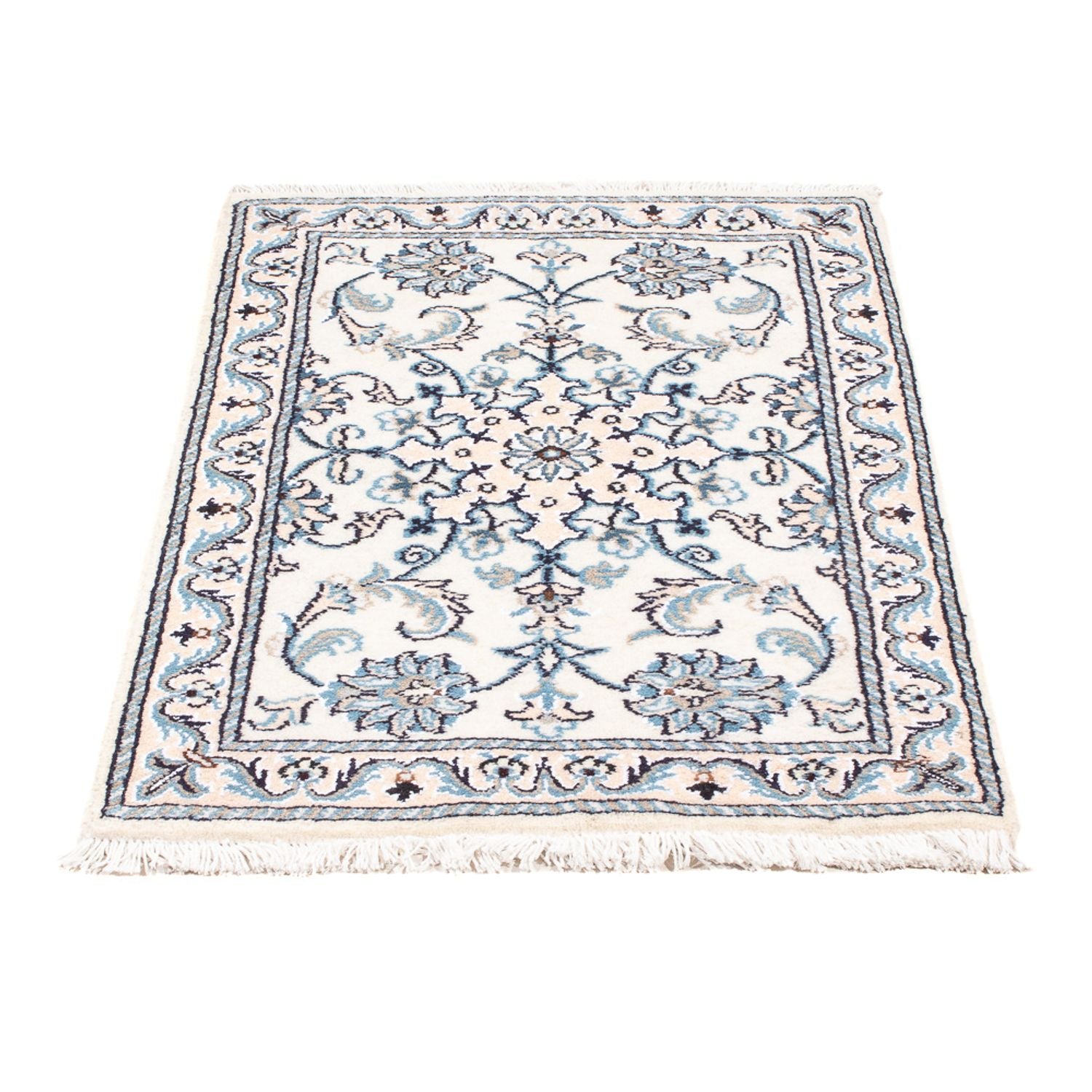 Persisk tæppe - Nain - Royal - 90 x 60 cm - creme