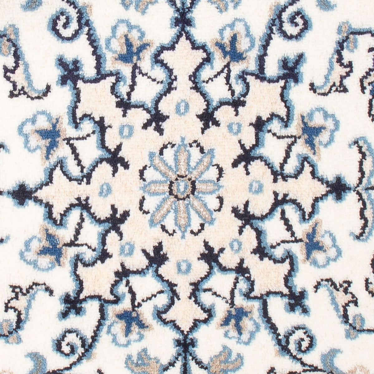 Persisk tæppe - Nain - Royal - 90 x 60 cm - creme