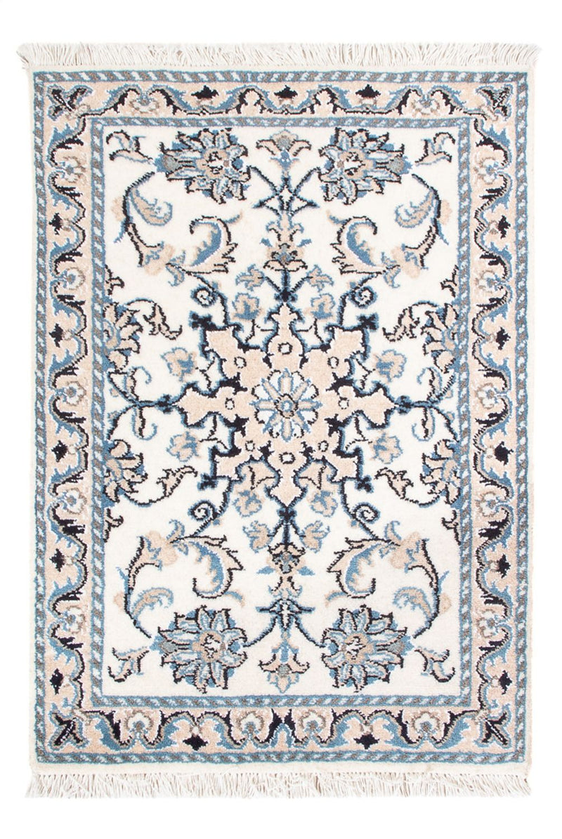 Persisk tæppe - Nain - Royal - 90 x 60 cm - creme