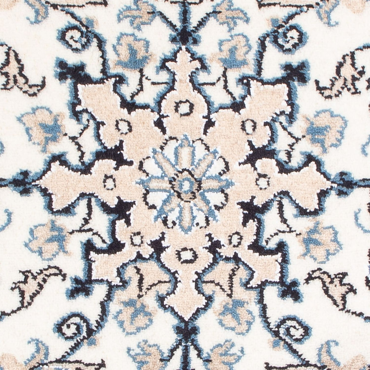 Persisk tæppe - Nain - Royal - 90 x 60 cm - creme