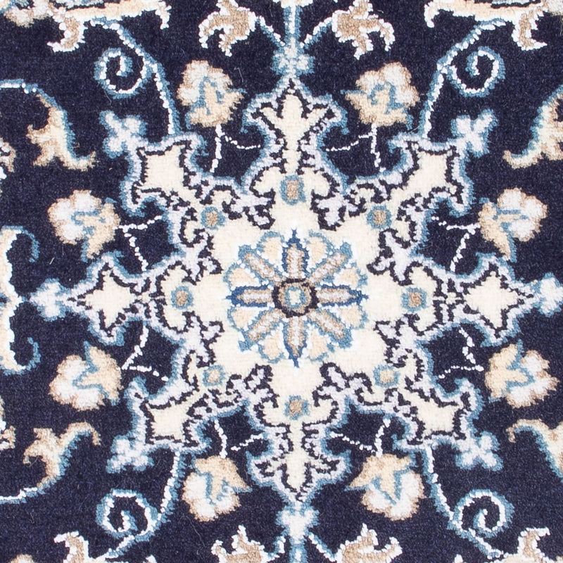 Persisk tæppe - Nain - Royal - 90 x 60 cm - mørkeblå