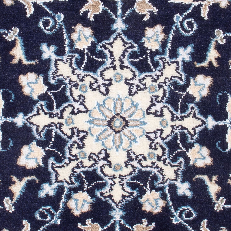 Persisk tæppe - Nain - Royal - 90 x 60 cm - mørkeblå