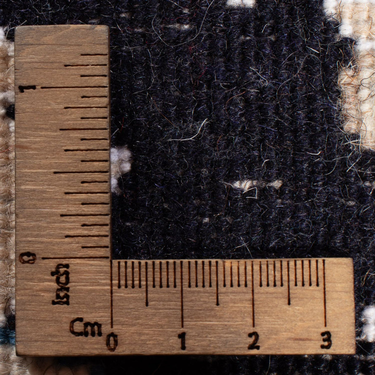 Persisk tæppe - Nain - Royal - 90 x 60 cm - mørkeblå