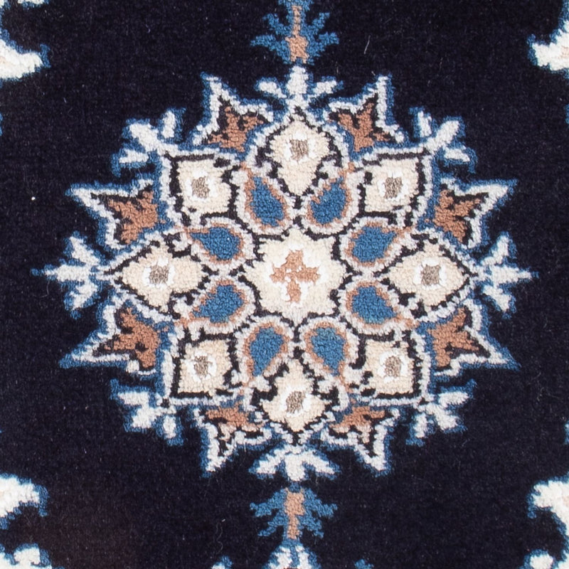 Persisk tæppe - Nain - Royal - 60 x 40 cm - mørkeblå