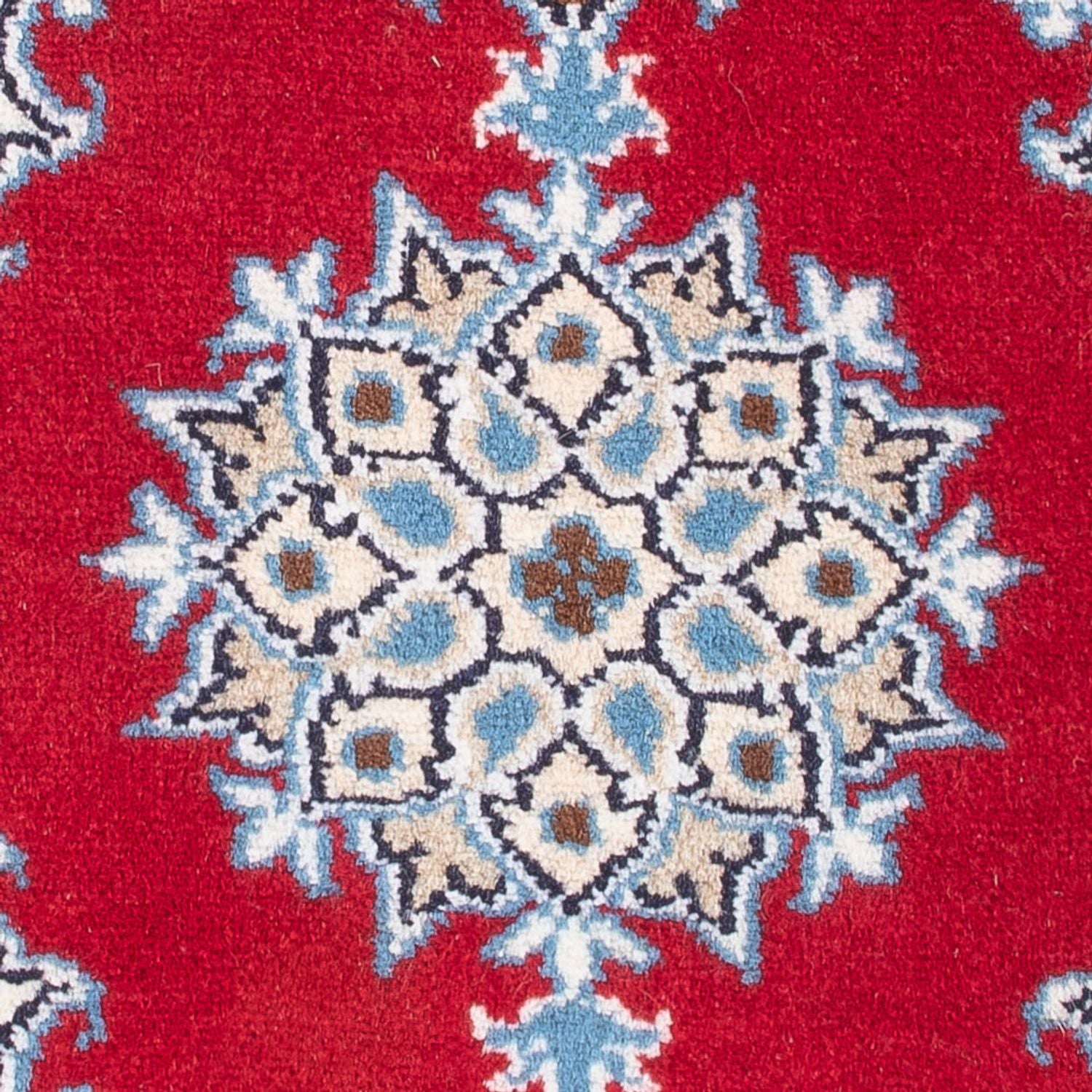 Persisk tæppe - Nain - Royal - 60 x 40 cm - rød