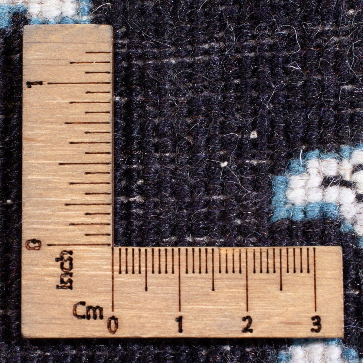 Persisk tæppe - Nain - Royal - 60 x 40 cm - mørkeblå