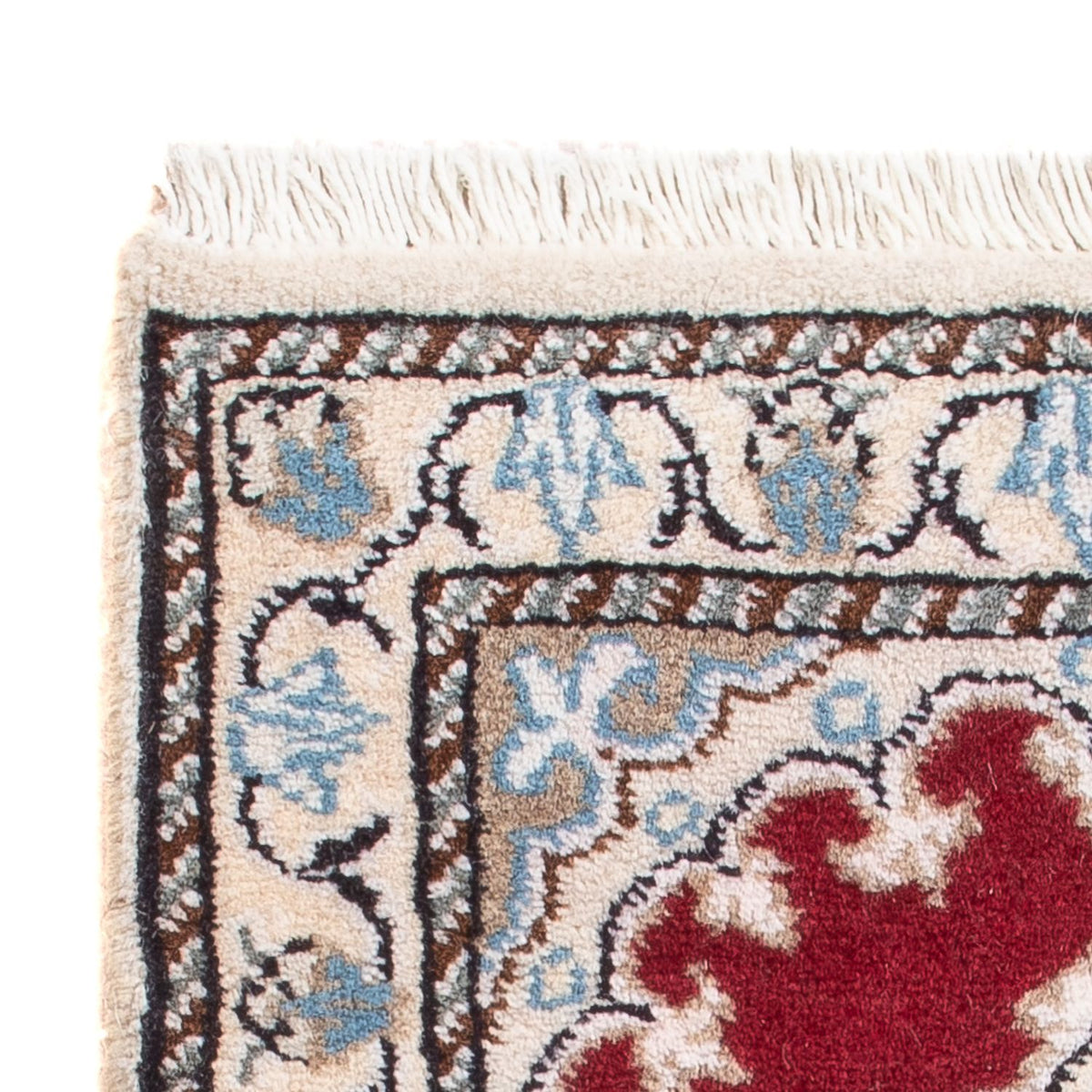 Persisk tæppe - Nain - Royal - 60 x 40 cm - rød