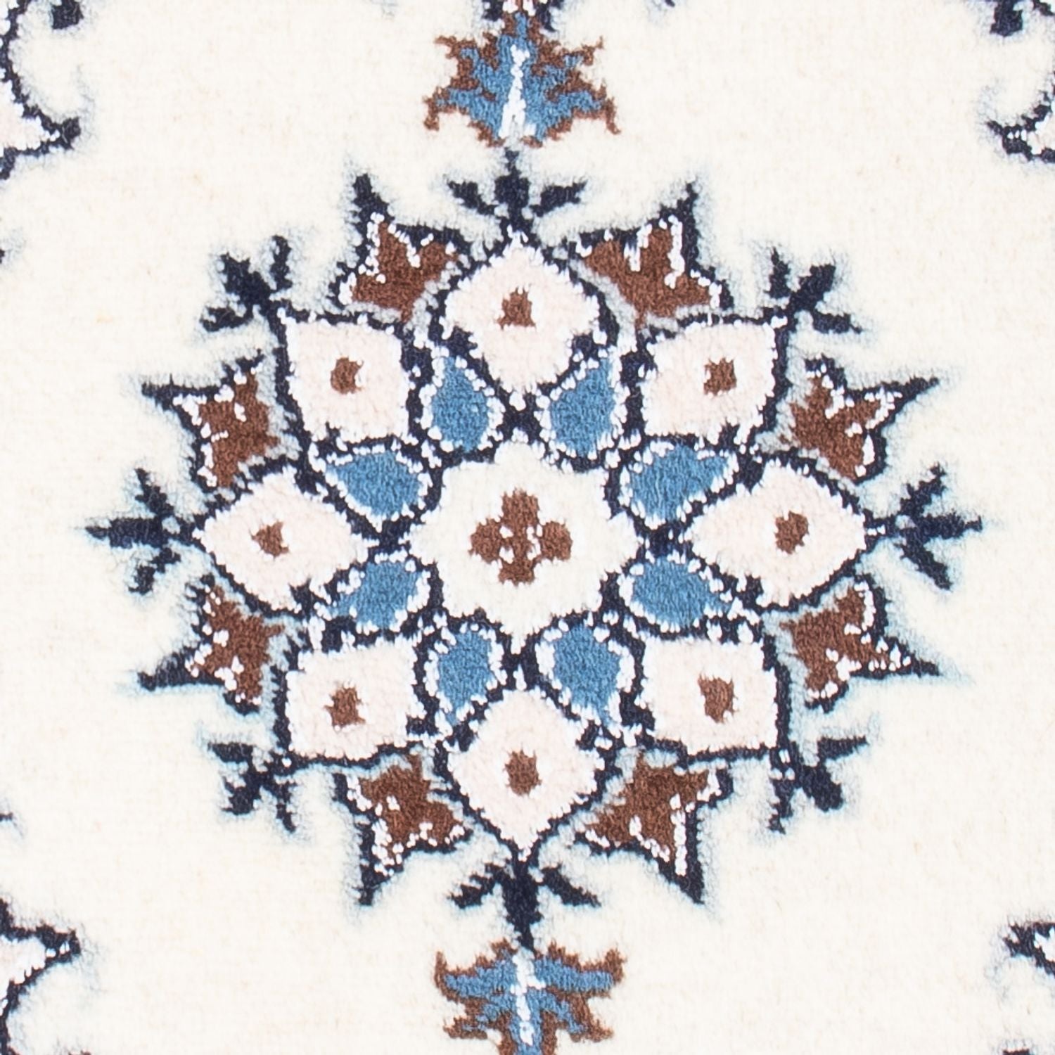 Persisk tæppe - Nain - Royal - 60 x 40 cm - creme