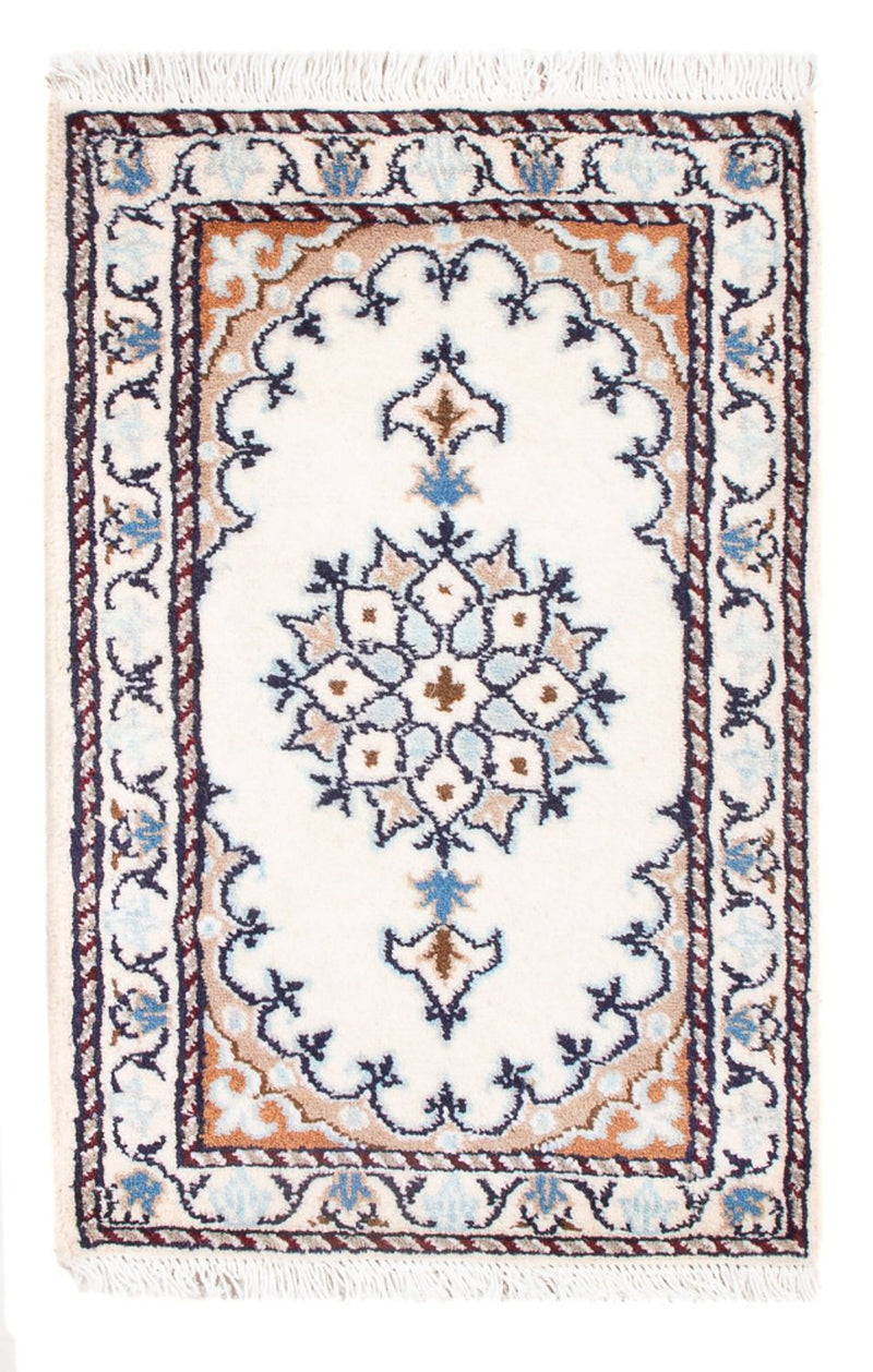 Persisk tæppe - Nain - Royal - 60 x 40 cm - creme
