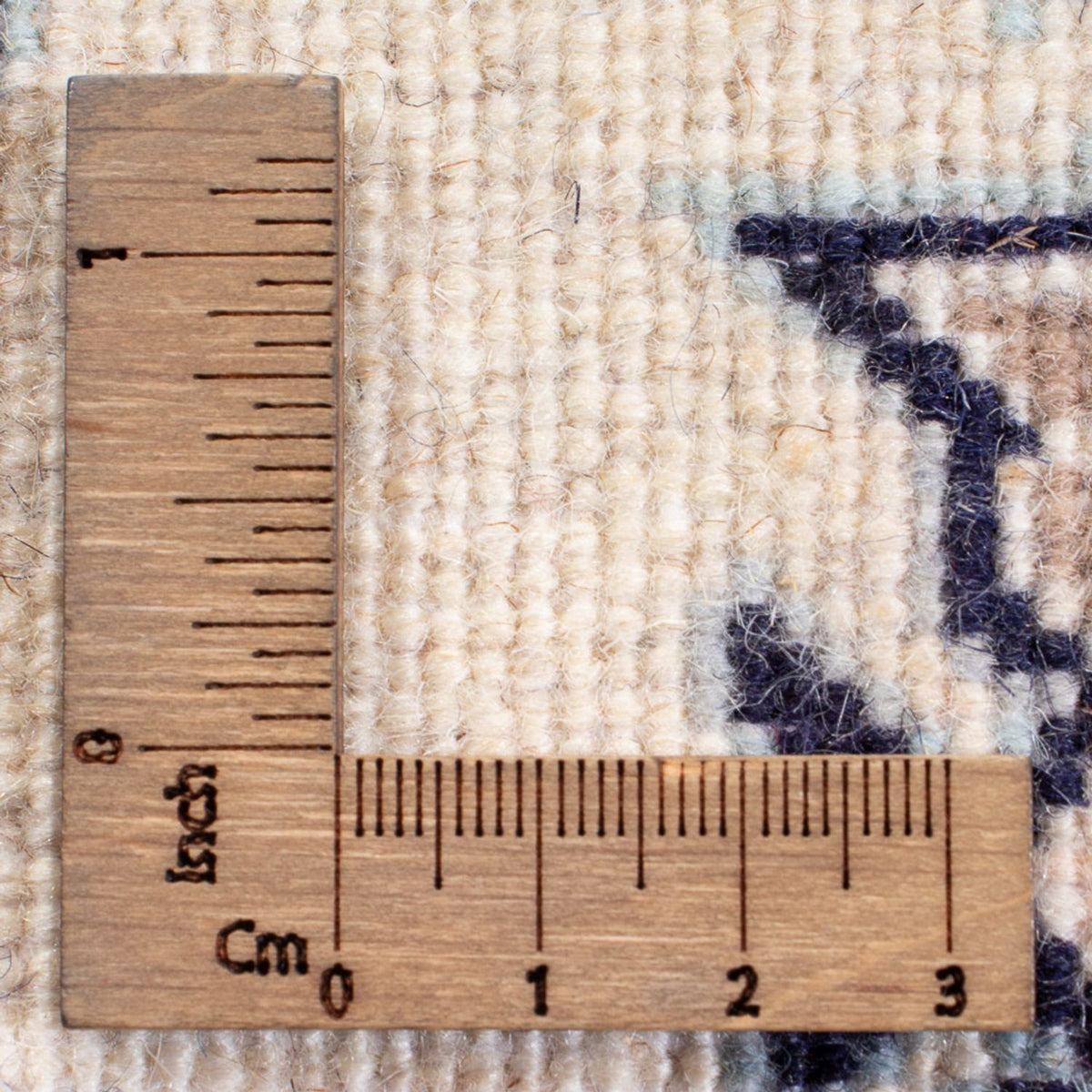 Persisk tæppe - Nain - Royal - 60 x 40 cm - creme