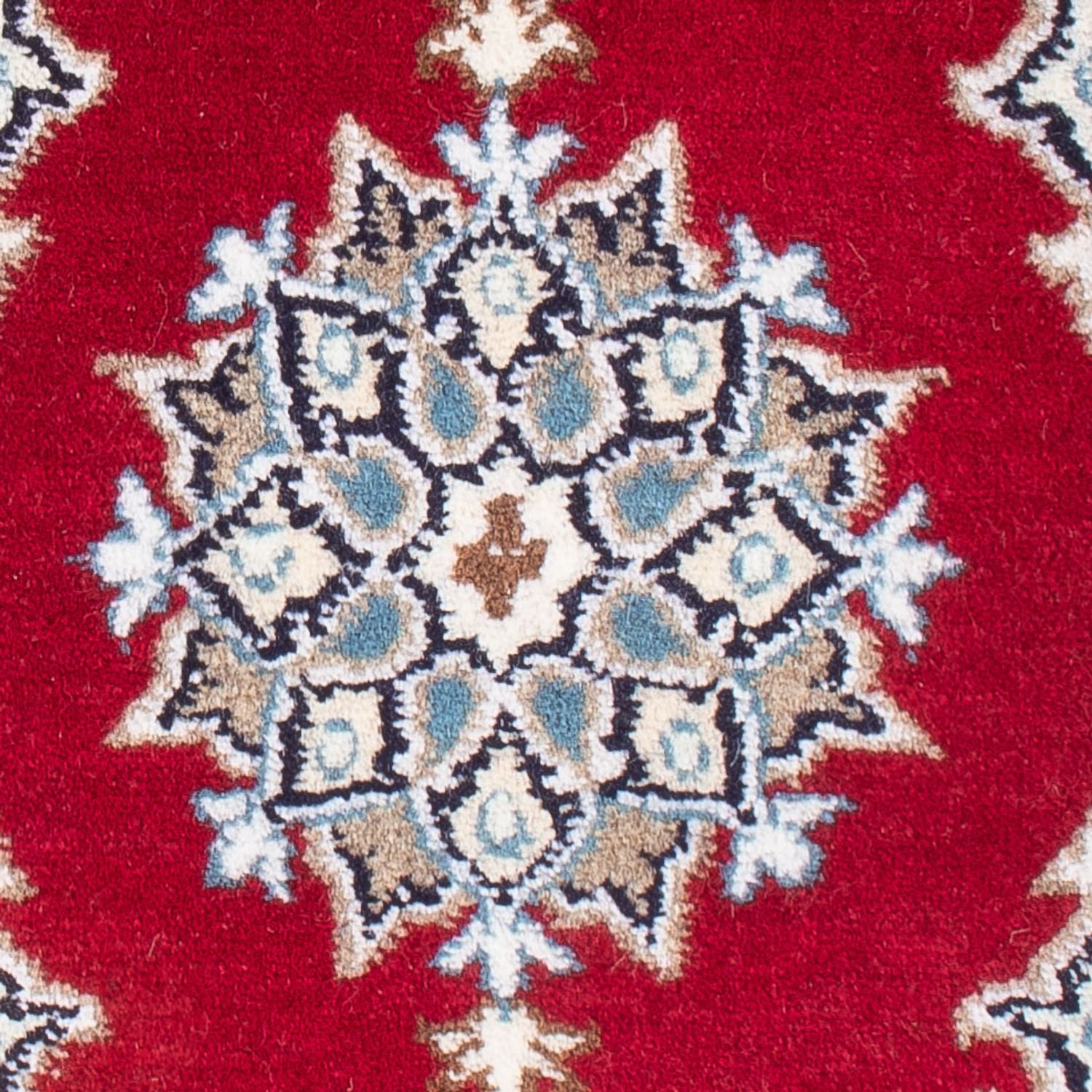Persisk tæppe - Nain - Royal - 60 x 40 cm - rød
