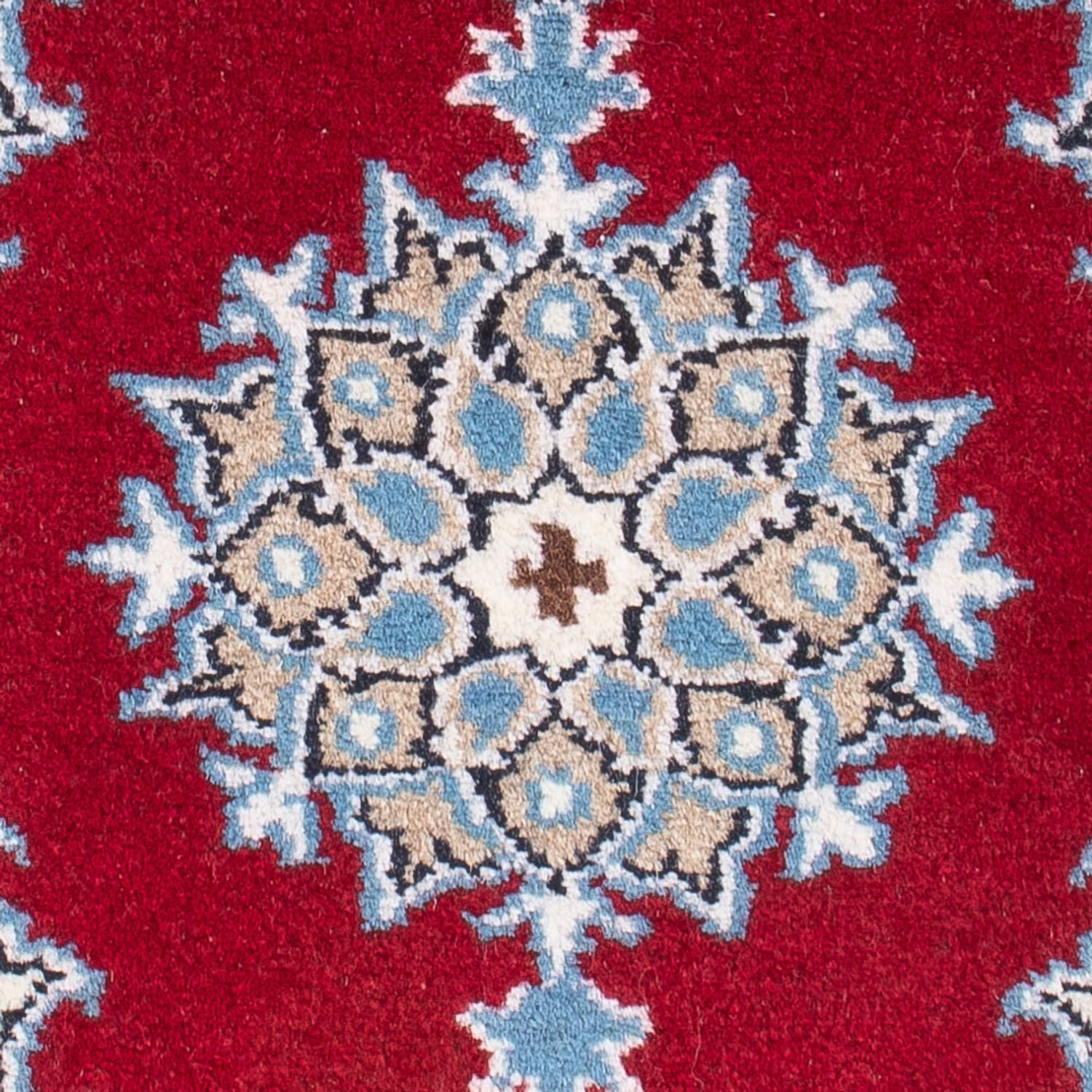 Persisk tæppe - Nain - Royal - 60 x 40 cm - rød