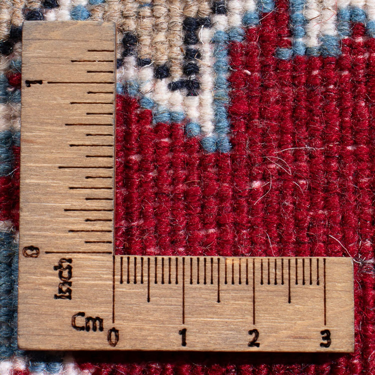 Persisk tæppe - Nain - Royal - 60 x 40 cm - rød