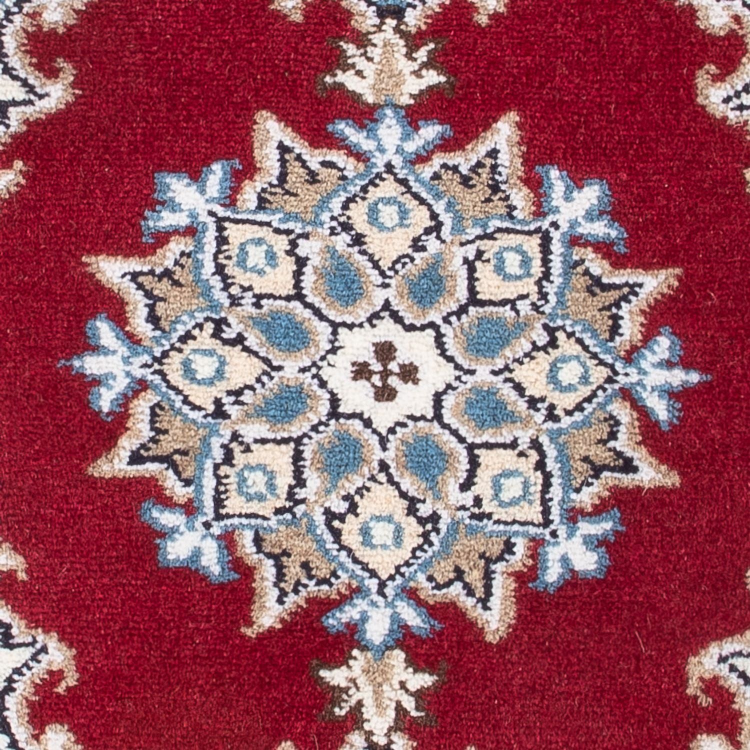 Persisk tæppe - Nain - Royal - 60 x 40 cm - rød