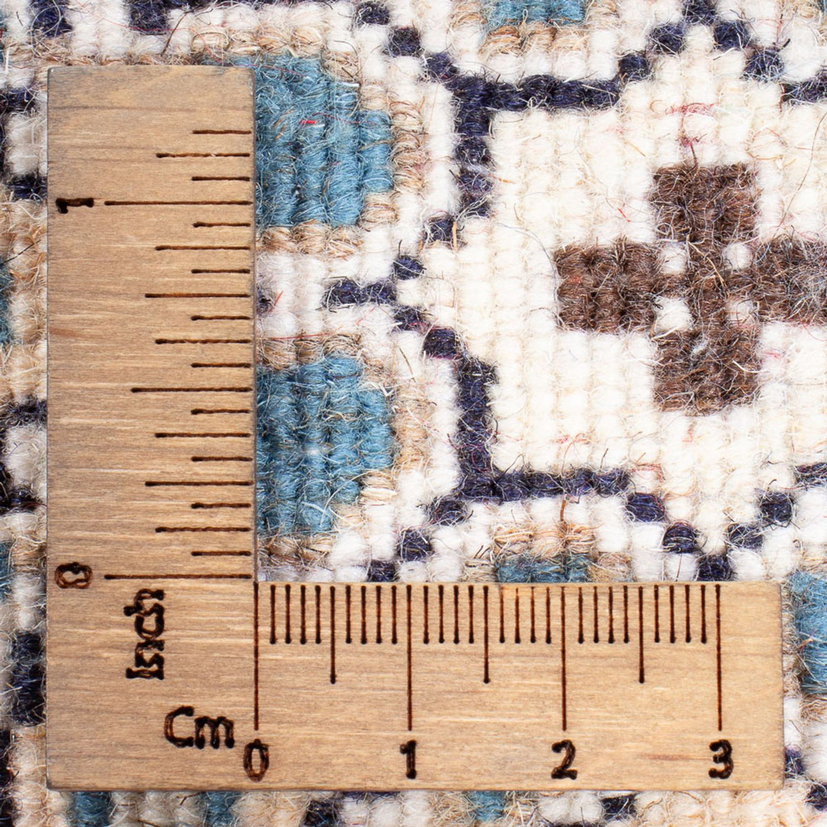 Persisk tæppe - Nain - Royal - 60 x 40 cm - rød