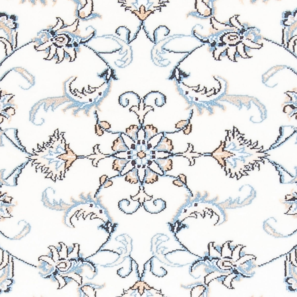 Løber Persisk tæppe - Nain - 284 x 78 cm - sølv