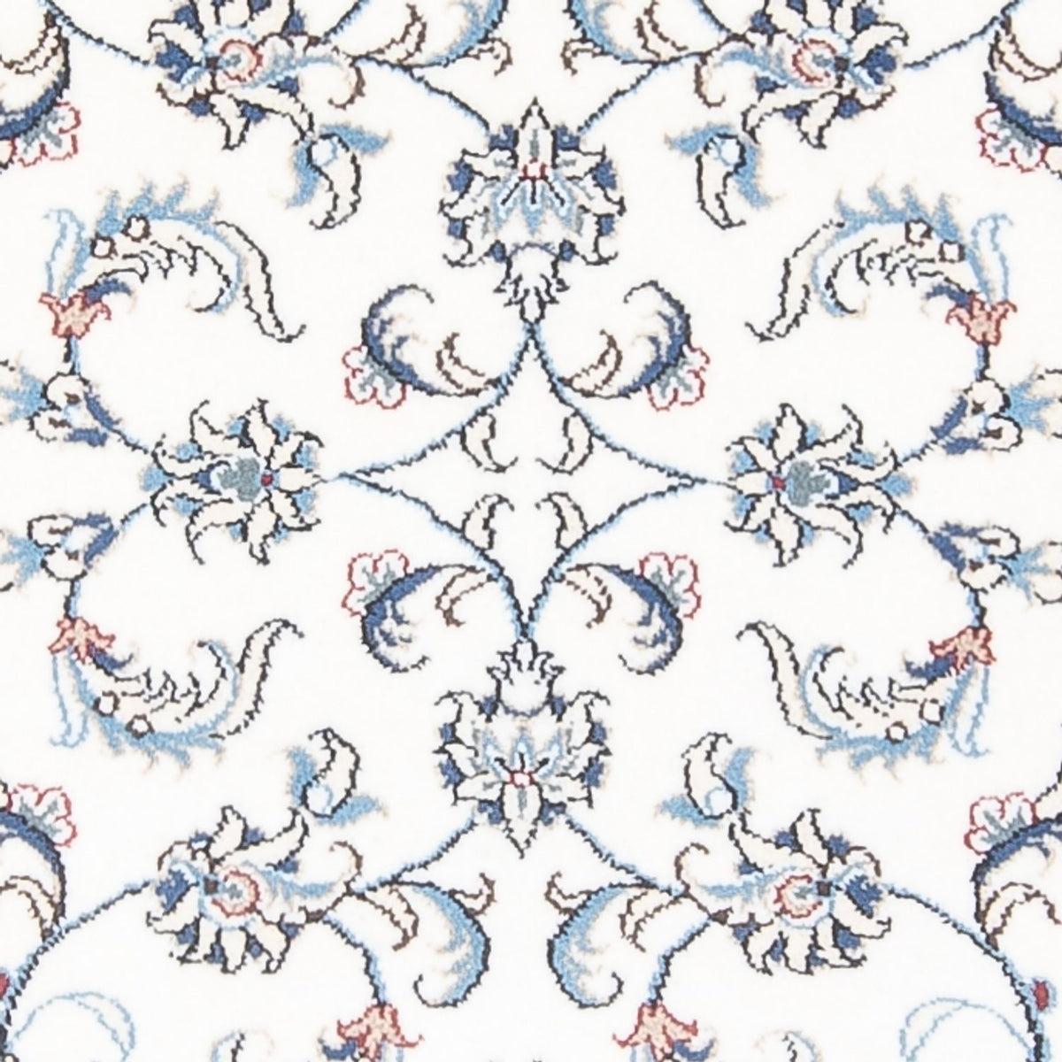 Løber Persisk tæppe - Nain - 197 x 78 cm - sølv