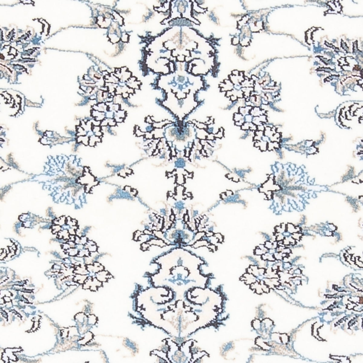 Løber Persisk tæppe - Nain - 188 x 84 cm - sølv