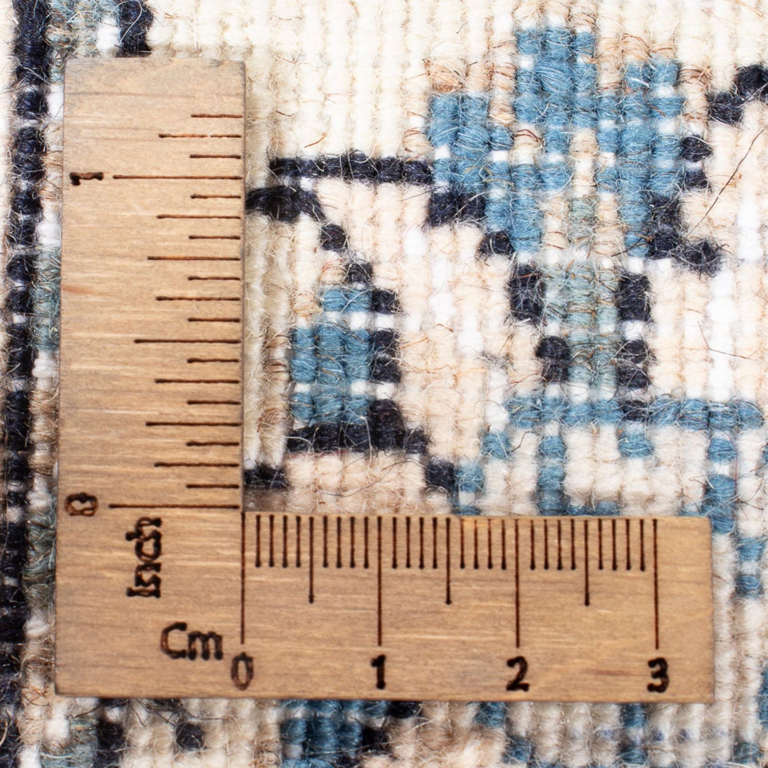 Løber Persisk tæppe - Nain - 197 x 76 cm - sølv