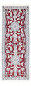 Løber Persisk tæppe - Nain - 206 x 76 cm - rød