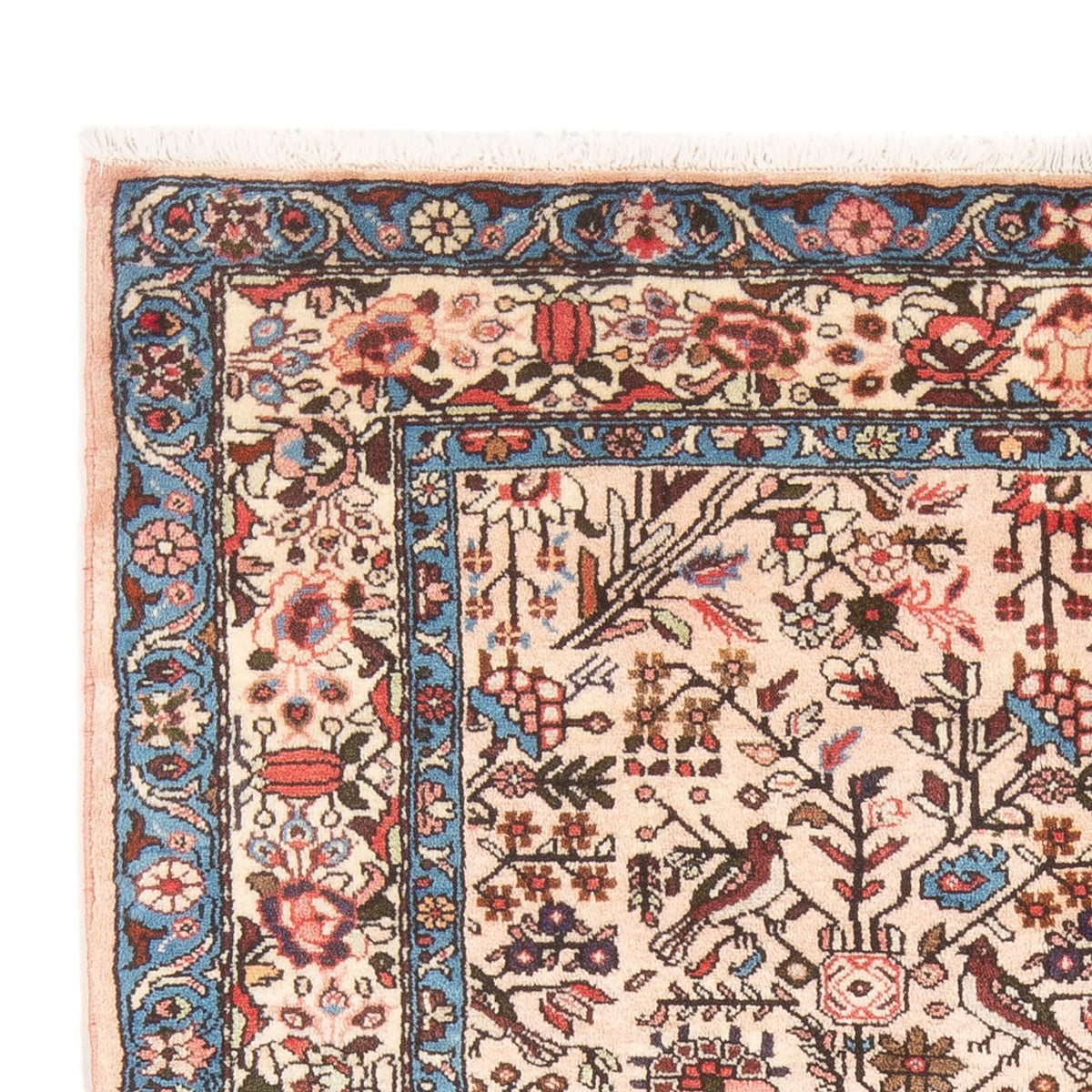 Persisk tæppe - Nomadisk - 196 x 130 cm - beige