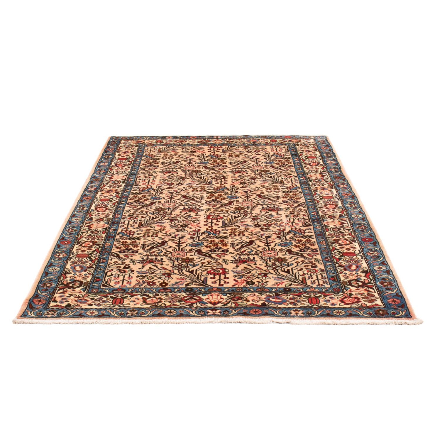 Persisk tæppe - Nomadisk - 196 x 130 cm - beige