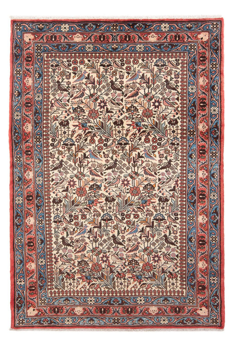 Persisk tæppe - Nomadisk - 198 x 135 cm - beige