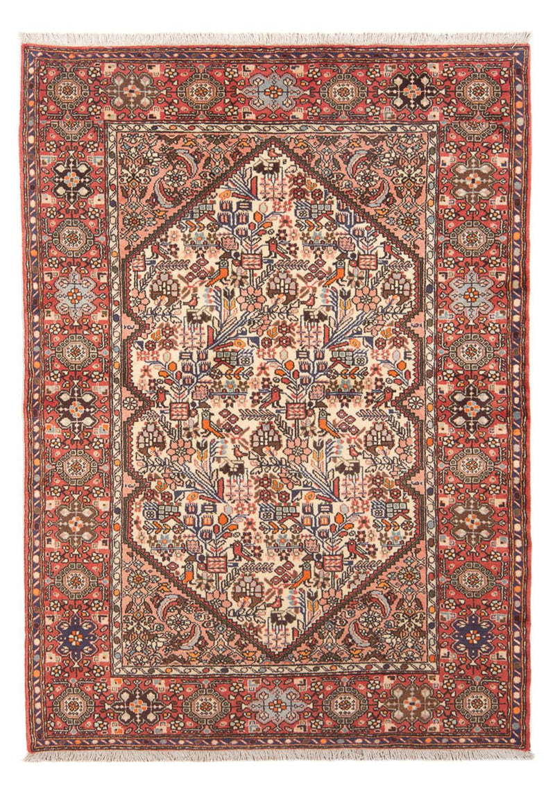 Persisk tæppe - Nomadisk - 192 x 126 cm - beige