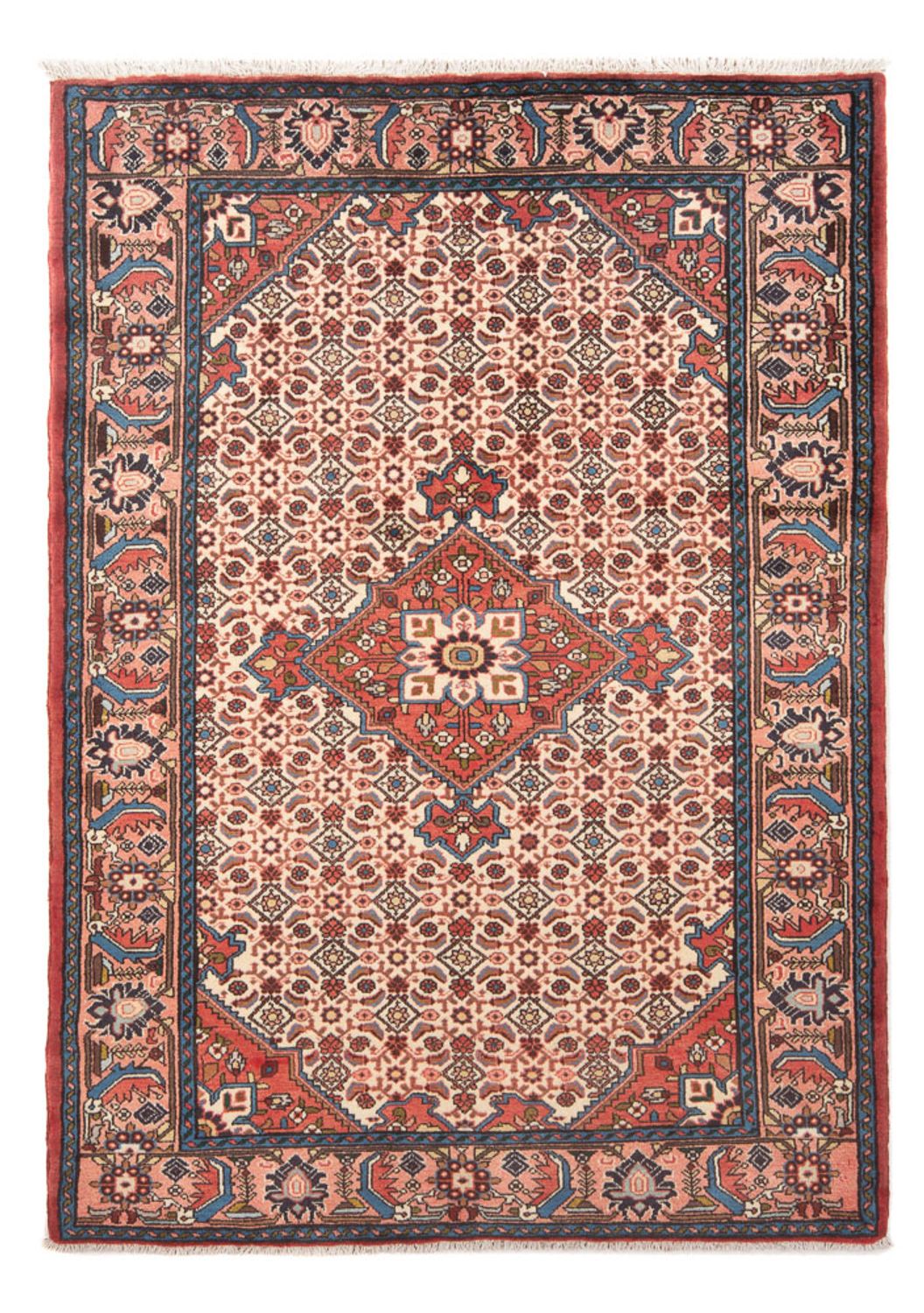 Persisk tæppe - Nomadisk - 195 x 132 cm - beige