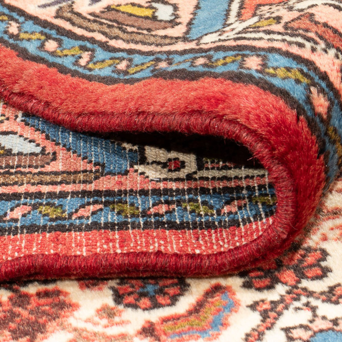 Persisk tæppe - Nomadisk - 195 x 132 cm - beige