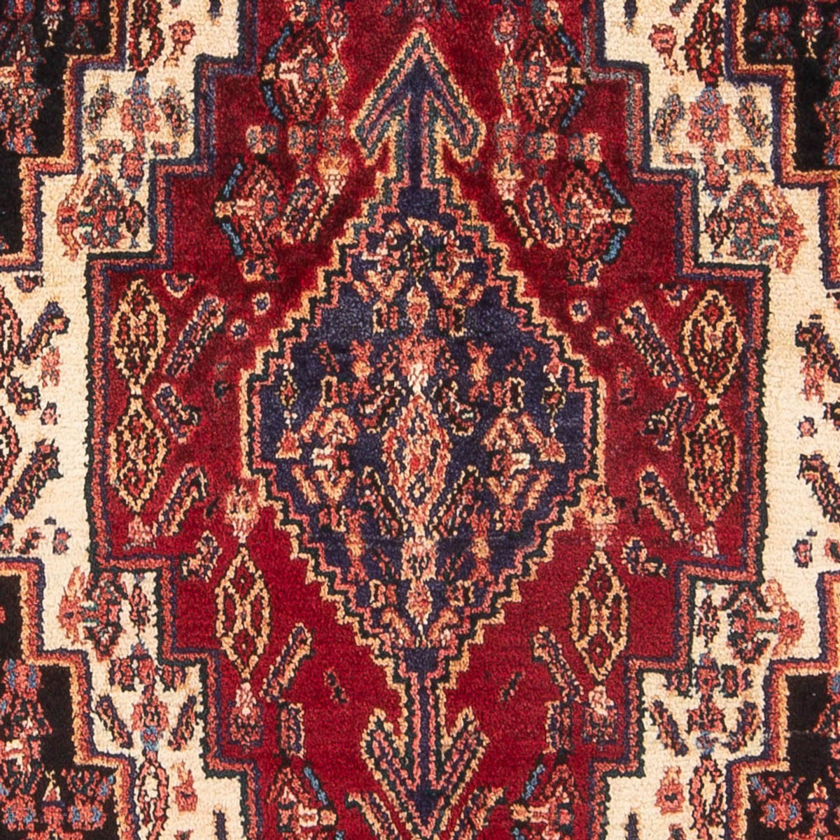 Persisk tæppe - Classic - 188 x 123 cm - mørkeblå