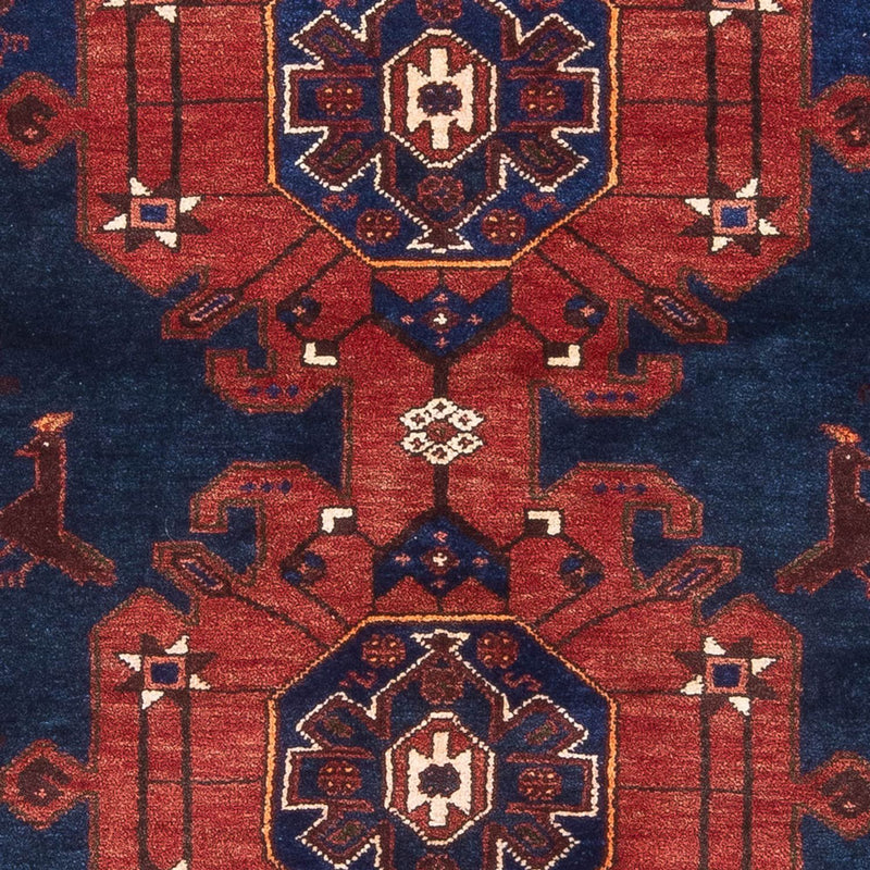 Persisk tæppe - Nomadisk - 197 x 136 cm - blå