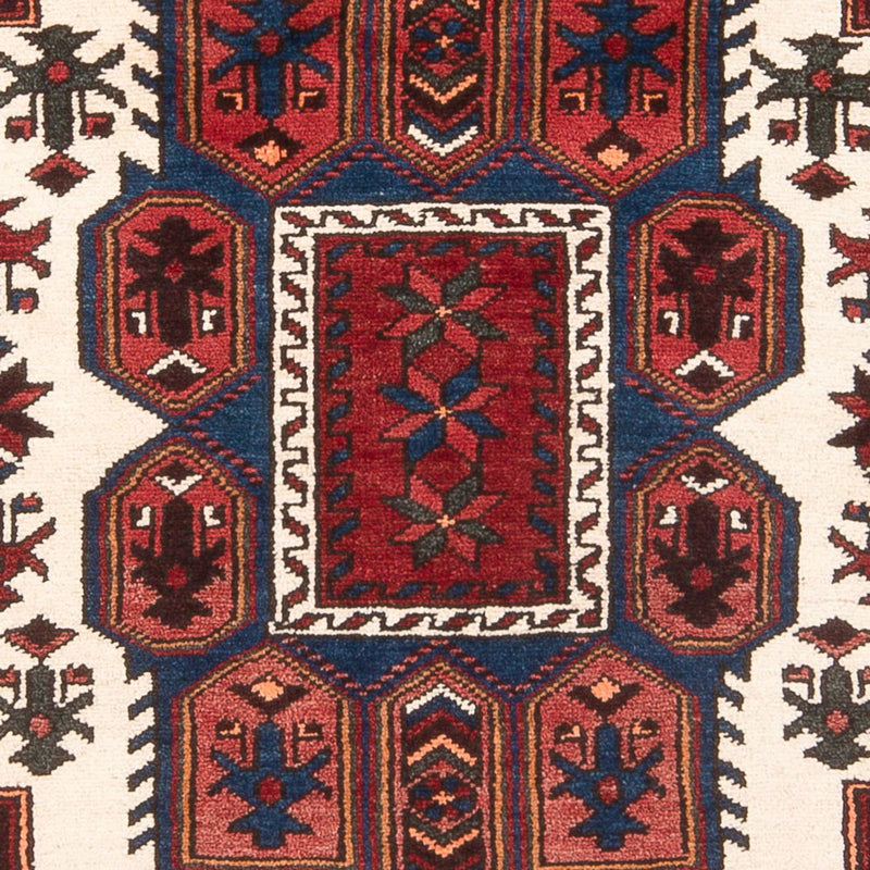 Persisk tæppe - Nomadisk - 202 x 125 cm - mørkeblå