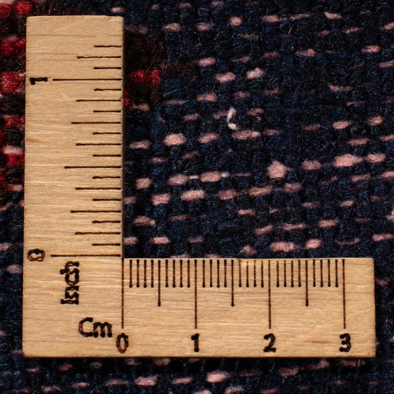 Persisk tæppe - Nomadisk - 202 x 125 cm - mørkeblå