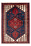Persisk tæppe - Nomadisk - 200 x 133 cm - blå