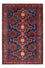 Persisk tæppe - Nomadisk - 197 x 128 cm - mørkeblå