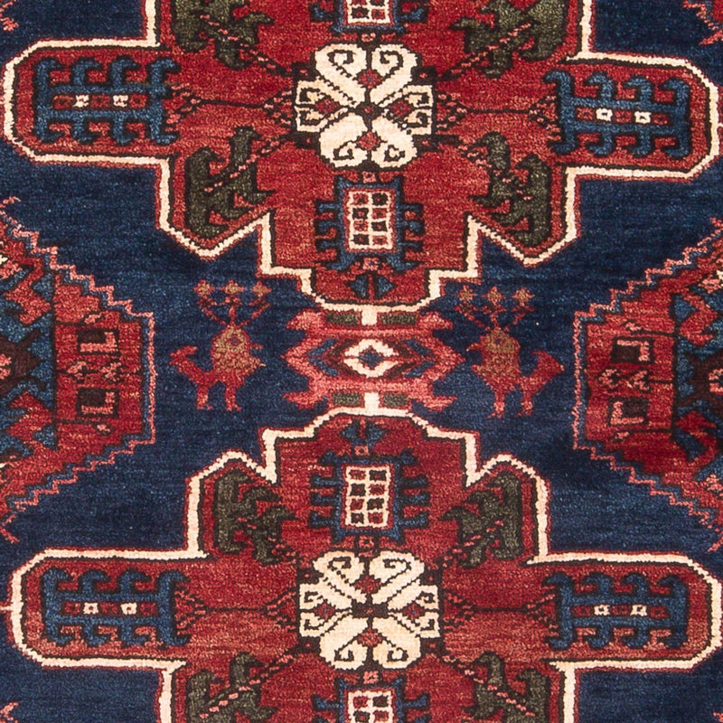 Persisk tæppe - Nomadisk - 197 x 128 cm - mørkeblå