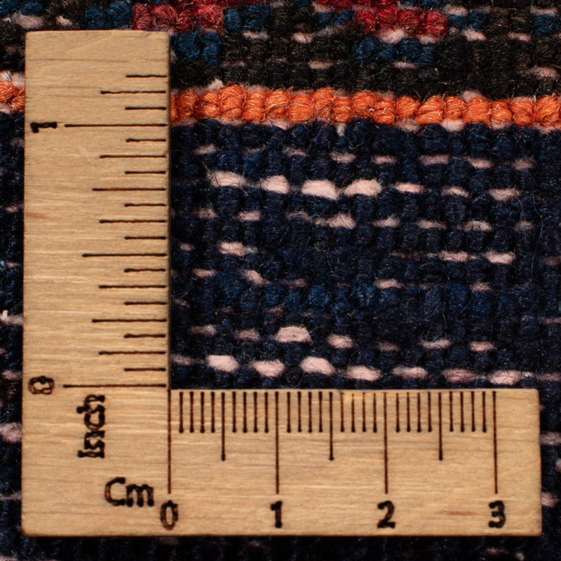 Persisk tæppe - Nomadisk - 205 x 128 cm - mørkeblå