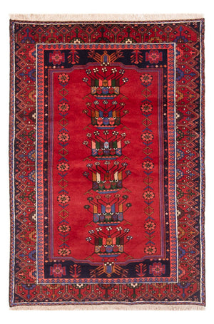 Persisk tæppe - Nomadisk - 197 x 125 cm - rød