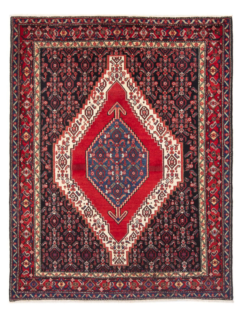Persisk tæppe - Classic - 193 x 143 cm - mørkeblå