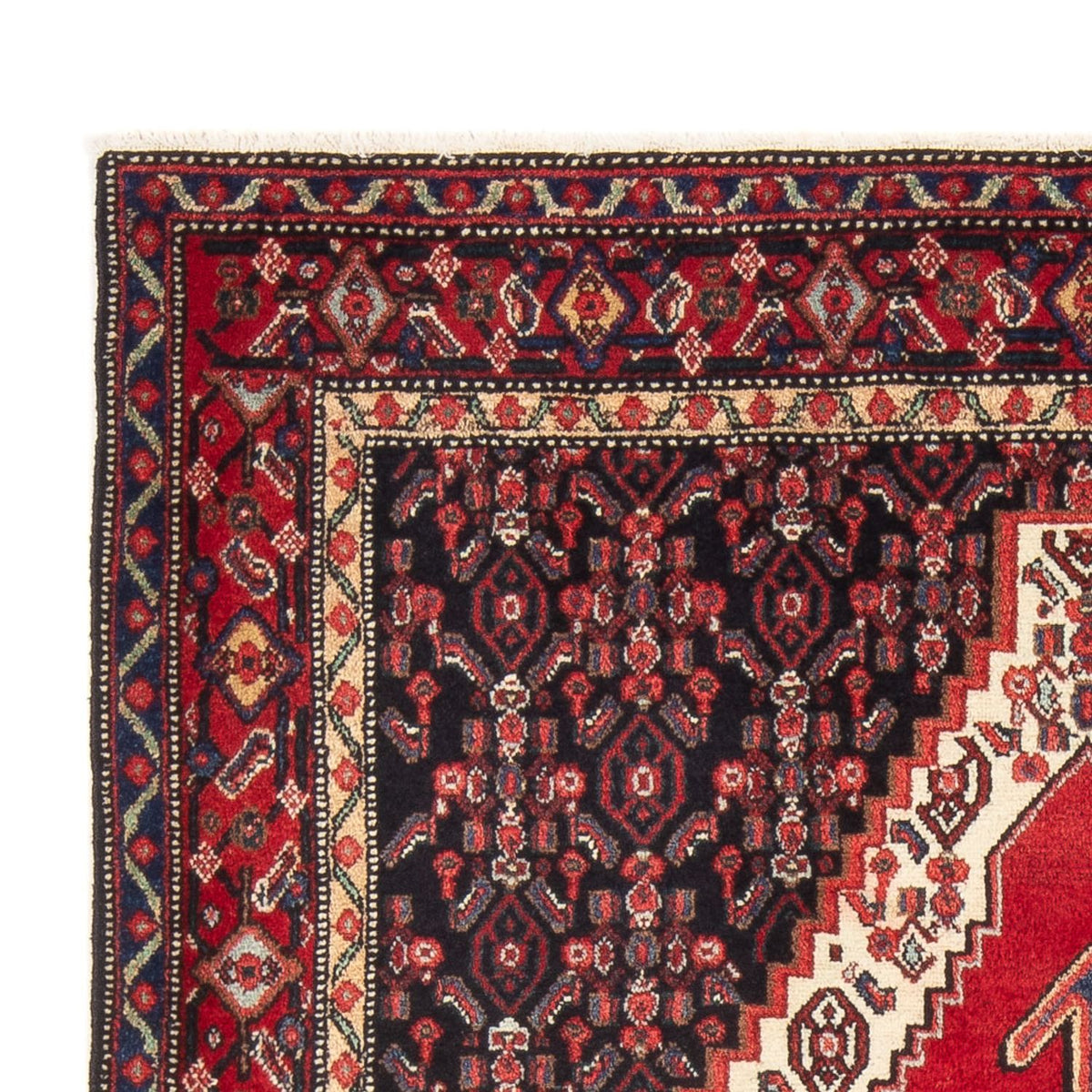 Persisk tæppe - Classic - 193 x 143 cm - mørkeblå