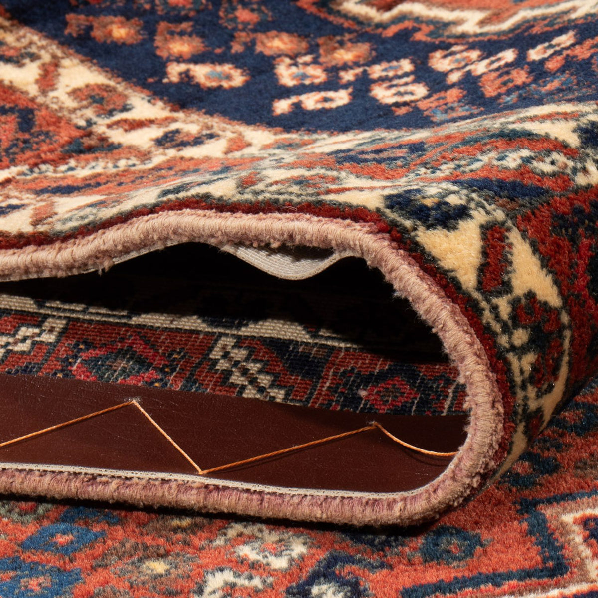 Persisk tæppe - Nomadisk - 208 x 142 cm - rød