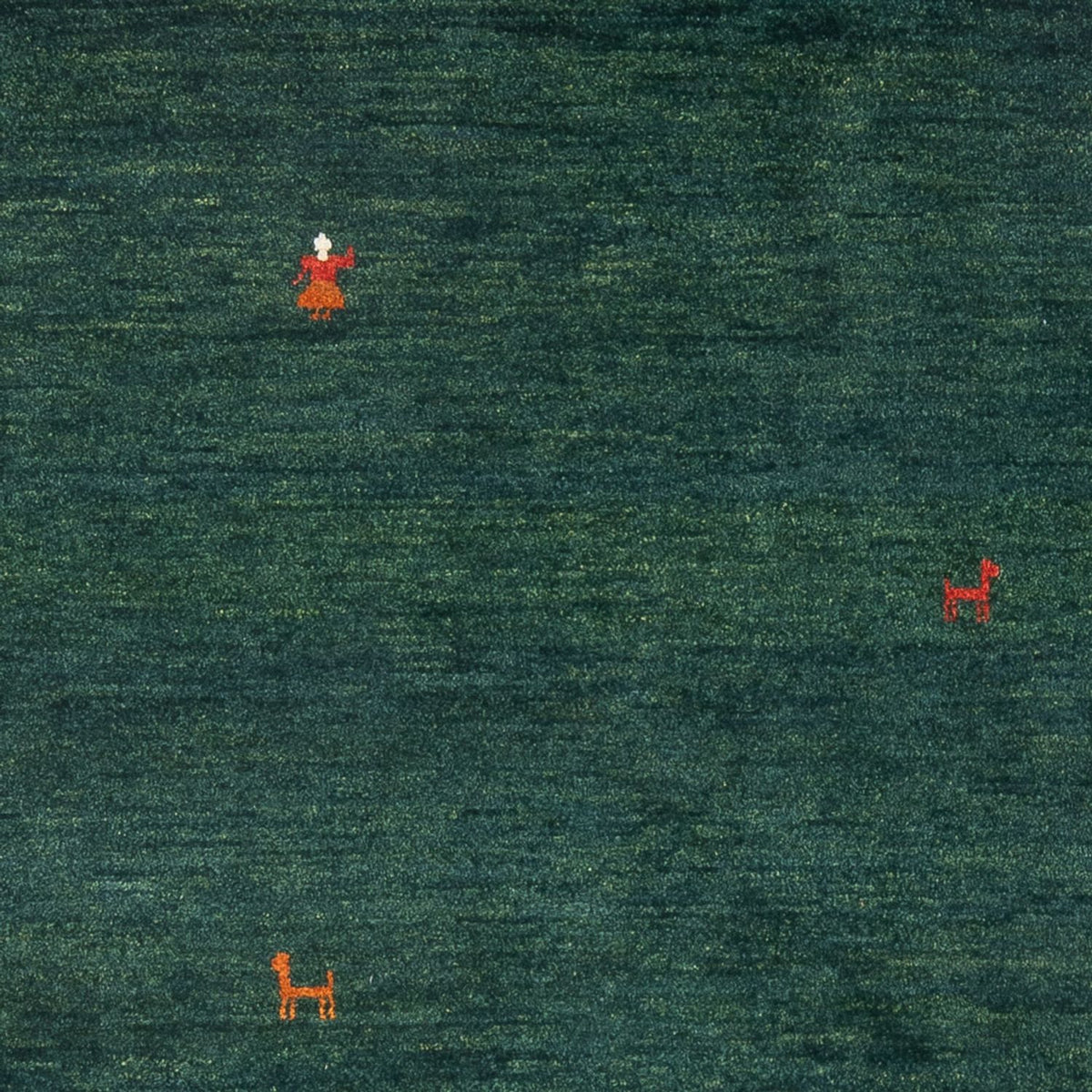 Gabbeh-tæppe - Persisk - 192 x 124 cm - flerfarvet