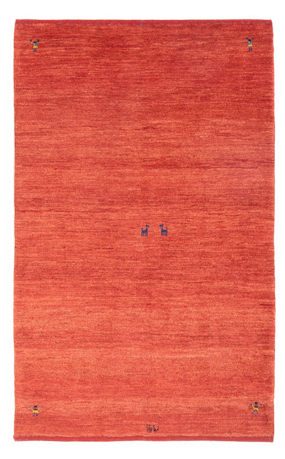 Gabbeh-tæppe - Persisk - 178 x 118 cm - rød